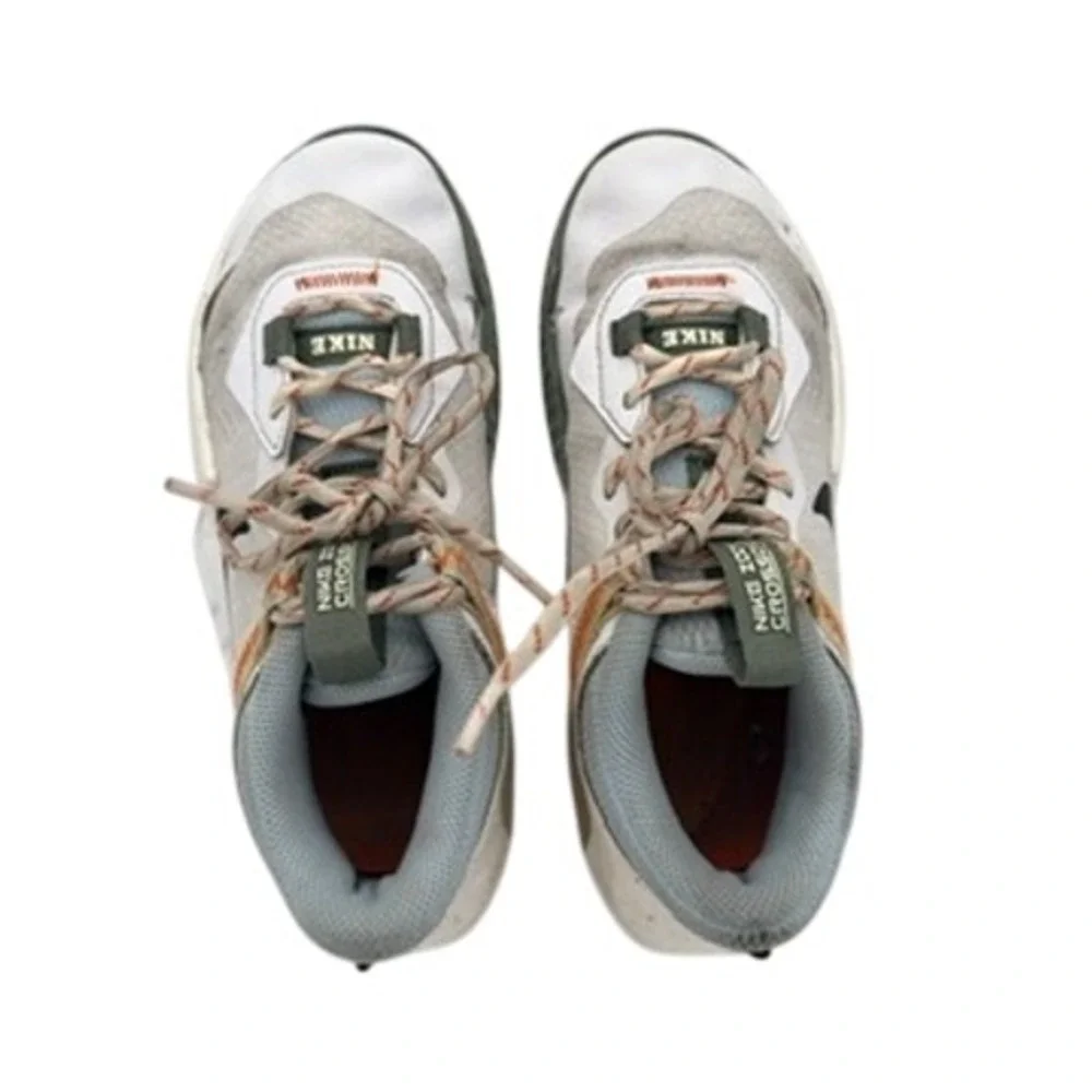 Nike Crosscourt Youth Basketball Shoes Size 3.5Y White Gray‎ DX6051-101